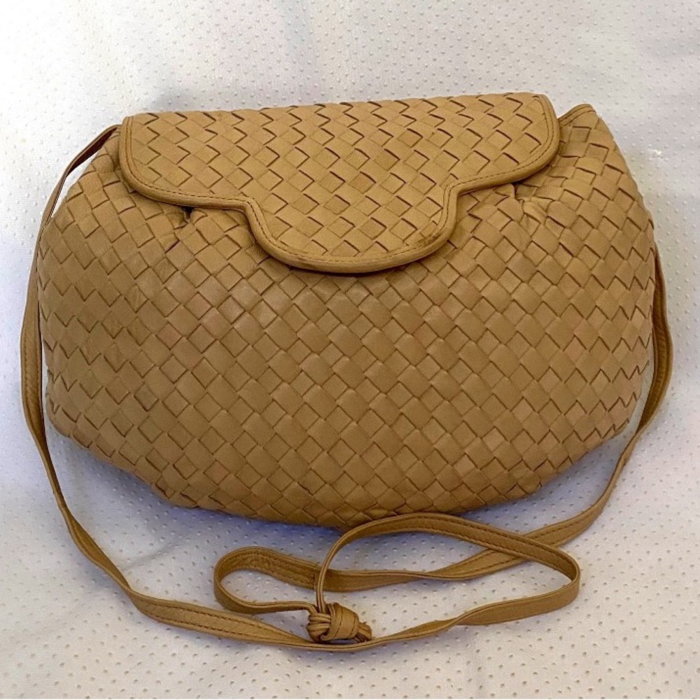 Studio R vintage intrecciato bag(Made in Italy)